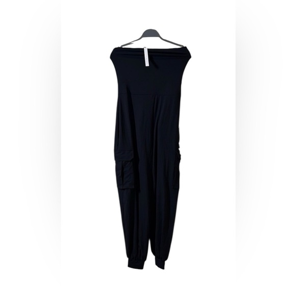 NWT! Susana Monaco cargo Strapless Jumpsuit - Picture 3 of 4